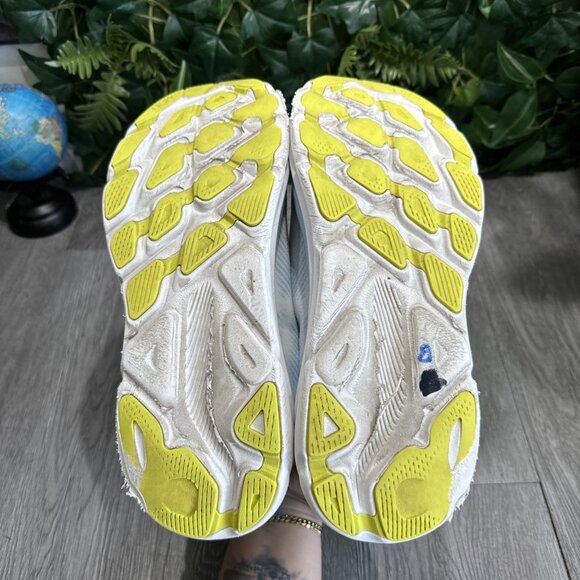Hoka One One Clifton 9 Shoes Mens 10.5 D Ice Water Blue Running Walking Sneakers